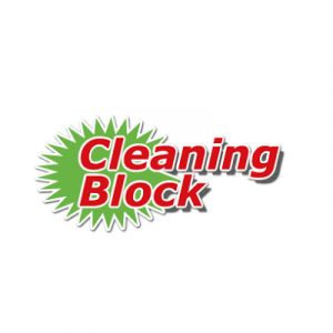 logo cleaning block